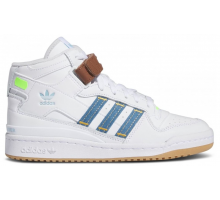 Кроссовки Kseniaschnaider x Adidas Forum Mid White Blue