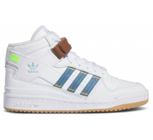 Кроссовки Kseniaschnaider x Adidas Forum Mid White Blue
