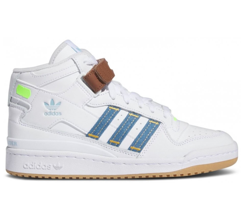 Кроссовки Kseniaschnaider x Adidas Forum Mid White Blue