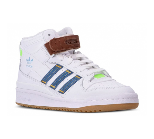 Кроссовки Kseniaschnaider x Adidas Forum Mid White Blue