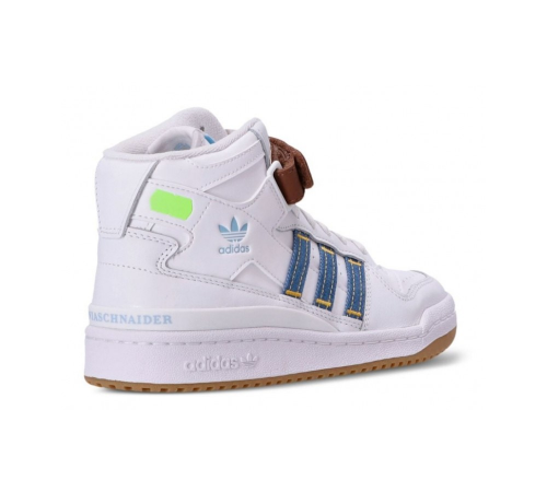 Кроссовки Kseniaschnaider x Adidas Forum Mid White Blue