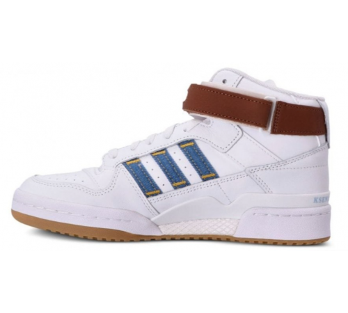 Кроссовки Kseniaschnaider x Adidas Forum Mid White Blue