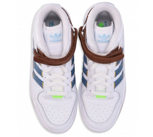 Кроссовки Kseniaschnaider x Adidas Forum Mid White Blue