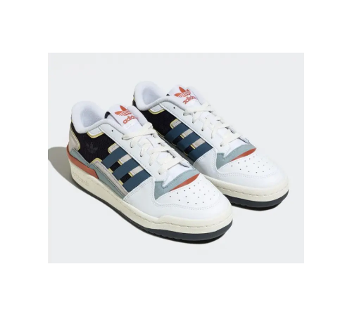 Adidas Forum Low Exhibit White Blue Red