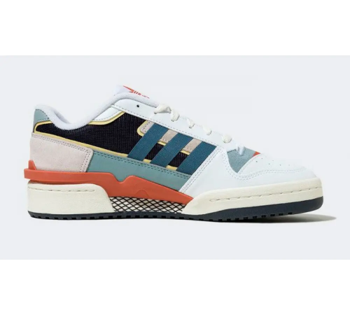 Adidas Forum Low Exhibit White Blue Red