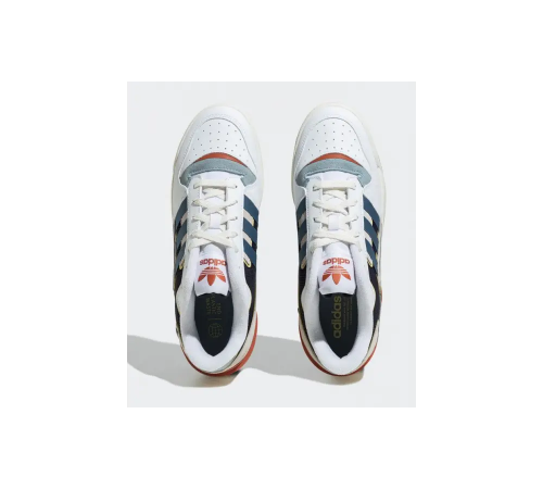 Adidas Forum Low Exhibit White Blue Red