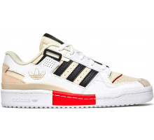 Adidas Forum Low Exhibit White Vivid Red