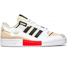 Adidas Forum Low Exhibit White Vivid Red