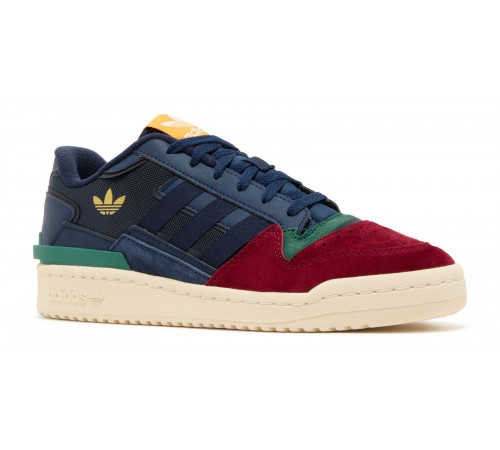 Adidas Forum Low Exhibit 2 0 Navy Burgundy Green