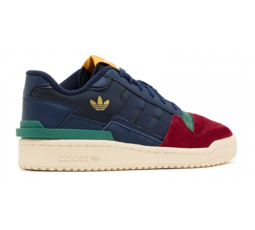 Adidas Forum Low Exhibit 2 0 Navy Burgundy Green