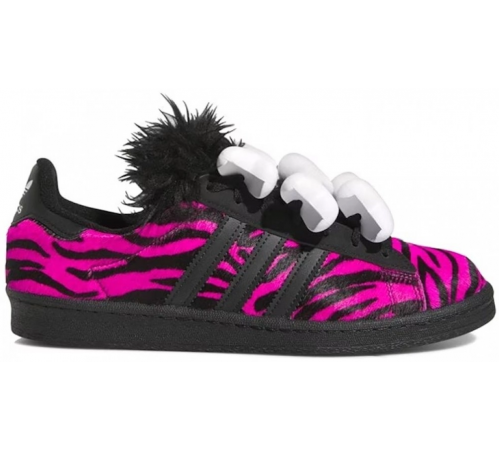 Кроссовки Adidas x Jeremy Scott Campus 80S Bones Pink Zebra