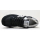 Кроссовки New Balance 574 White Suede Black замшевые