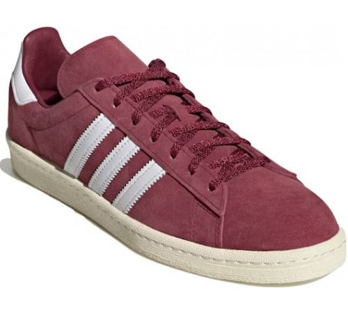 Adidas Campus 80S Burgundy Off White
