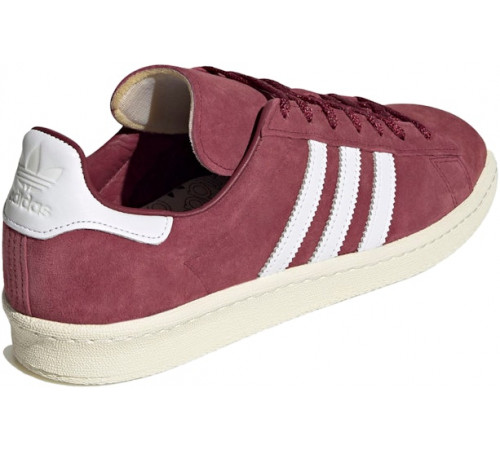 Adidas Campus 80S Burgundy Off White