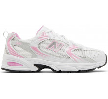 Кроссовки New Balance 530 All White Raspberry