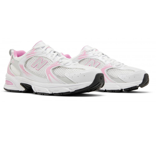 Кроссовки New Balance 530 All White Raspberry