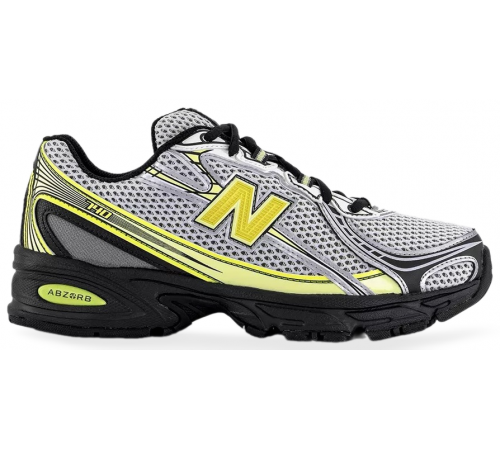 Кроссовки New Balance 740 Trainers White Black Yellow