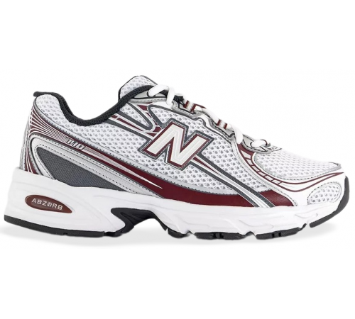 Кроссовки New Balance 740 V2 White Mercury Red