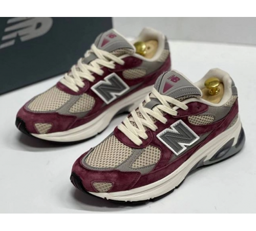 New Balance 2010 Grey Berge Burgundy