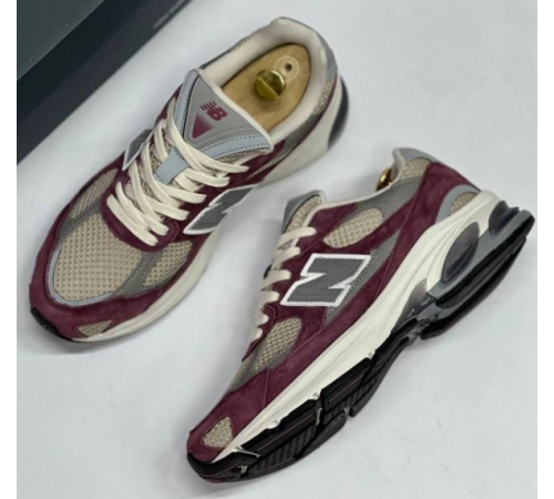 New Balance 2010 Grey Berge Burgundy