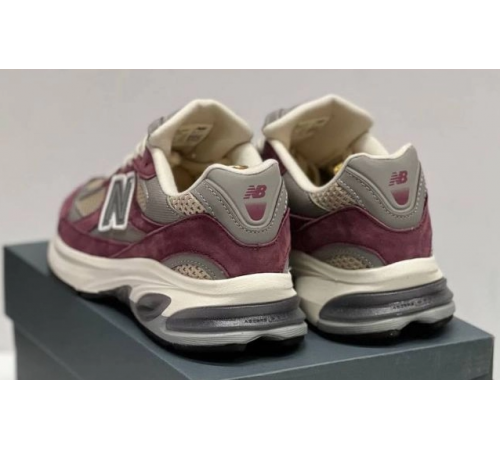 New Balance 2010 Grey Berge Burgundy