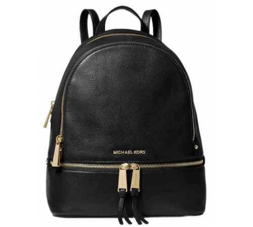 Рюкзак Michael Kors Rhea Saffiano Leather Medium Black