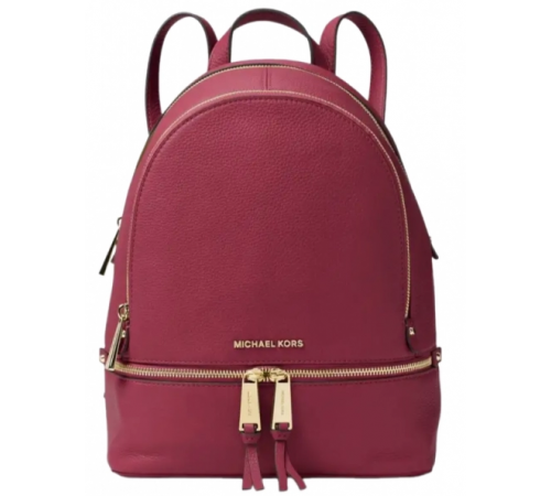 Рюкзак Michael Kors Rhea Saffiano Leather Medium Cherry