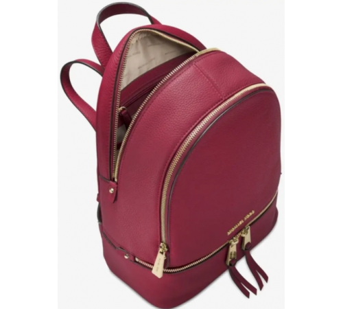 Рюкзак Michael Kors Rhea Saffiano Leather Medium Cherry