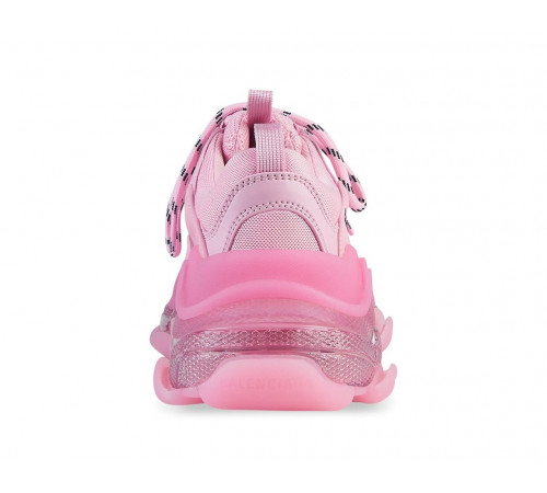 Кроссовки Balenciaga Triple S Clear Sole Pink
