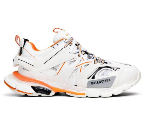 Кроссовки Balenciaga Track Trainer White Orange
