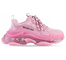 Кроссовки Balenciaga Triple S Clear Sole Pink