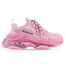 Кроссовки Balenciaga Triple S Clear Sole Pink
