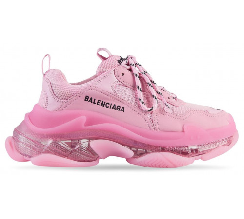 Кроссовки Balenciaga Triple S Clear Sole Pink
