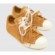 Кеды Converse Chuck Taylor Lo Brown замшевые с двойными шнурками
