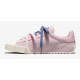Кеды Converse Chuck Taylor Lo Pink замшевые с двойными шнурками