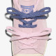 Кеды Converse Chuck Taylor Lo Pink замшевые с двойными шнурками