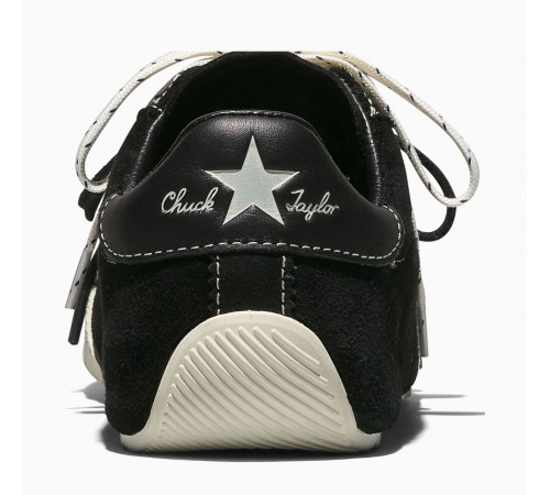 Кеды Converse Chuck Taylor Lo Black замшевые с двойными шнурками