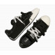 Кеды Converse Chuck Taylor Lo Black замшевые с двойными шнурками