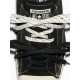 Кеды Converse Chuck Taylor Lo Black замшевые с двойными шнурками