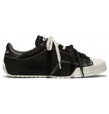 Кеды Converse Chuck Taylor Lo Black замшевые с двойными шнурками