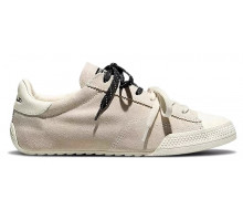 Кеды Converse Chuck Taylor Lo Beige замшевые с двойными шнурками