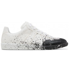 Maison Margiela Replica Paint Splatter White Black