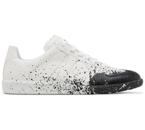 Maison Margiela Replica Paint Splatter White Black