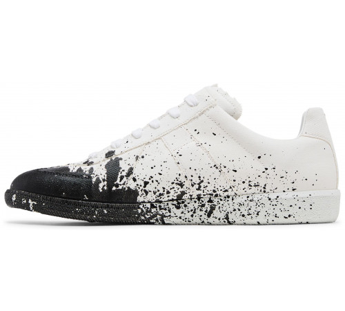 Maison Margiela Replica Paint Splatter White Black