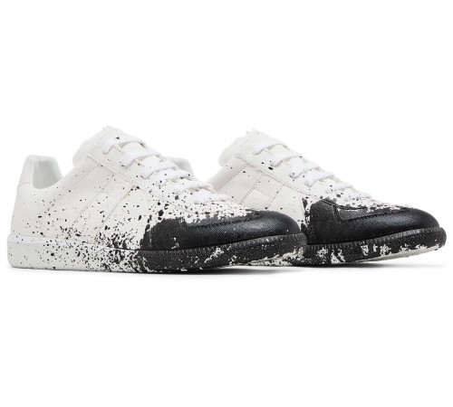 Maison Margiela Replica Paint Splatter White Black