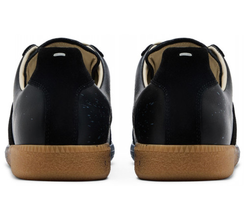 Maison Margiela Replica Low Paint Splatter Black Pewter