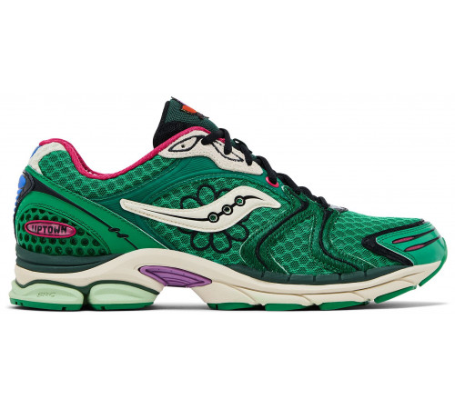 Кроссовки Jae Tips x Saucony ProGrid Triumph 4 Flowers Pack Fern