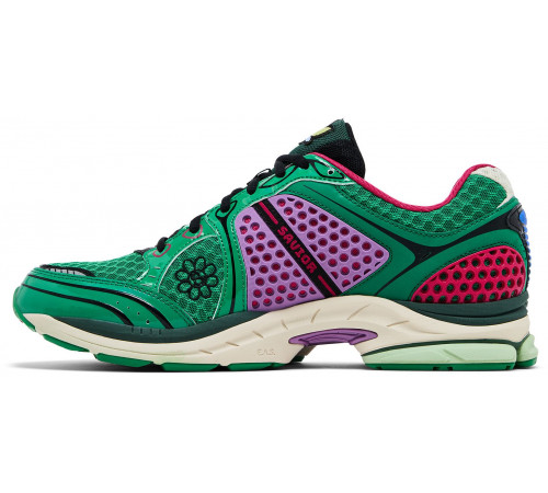 Кроссовки Jae Tips x Saucony ProGrid Triumph 4 Flowers Pack Fern