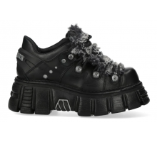 Ботинки New Rock Shoes M-120N-R250 Black Metallic Collection