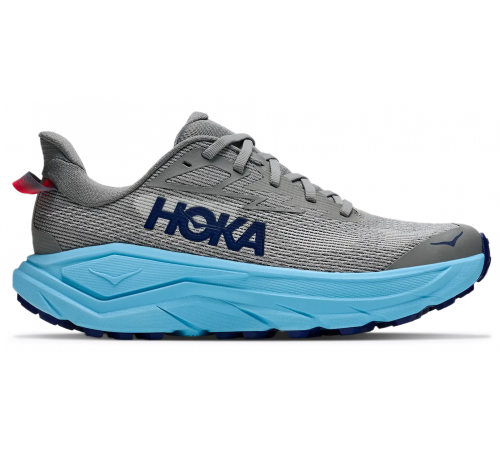 HOKA Challenger 8 Galactic Grey Soaring Blue